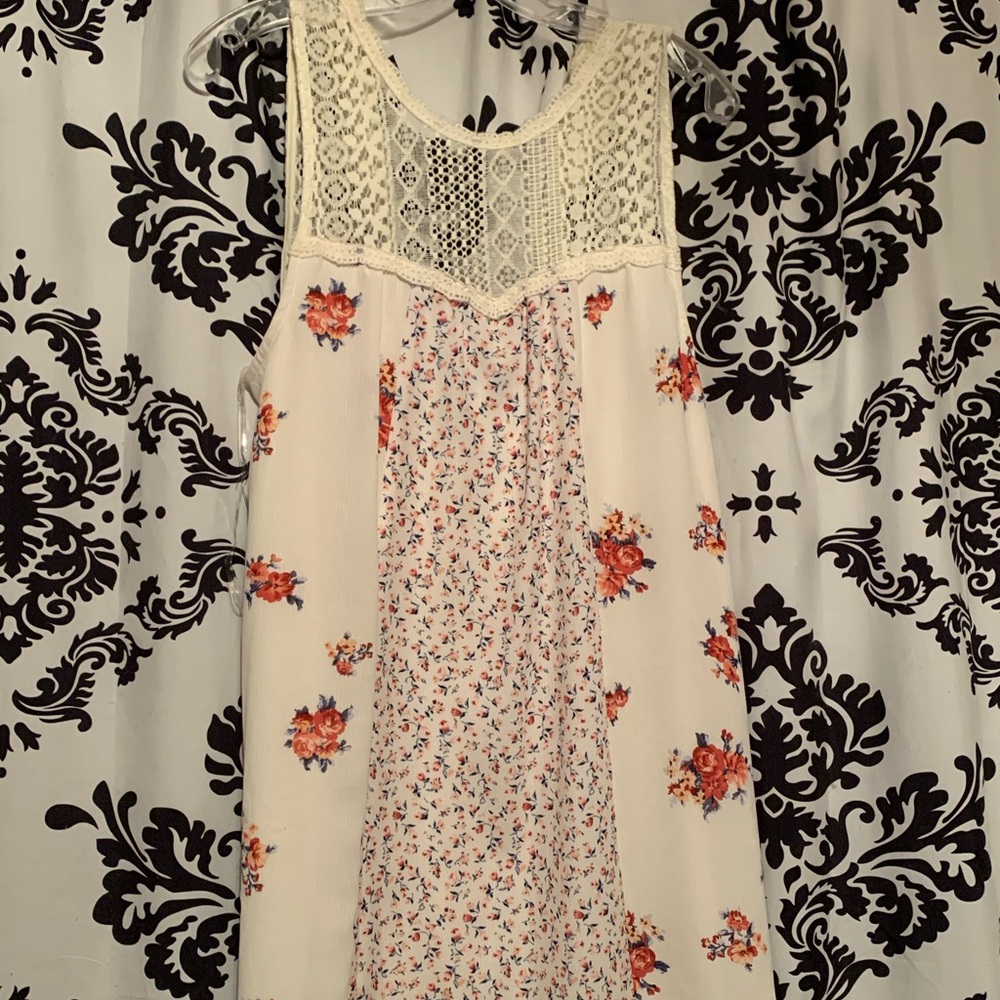 Sheath Floral Dress